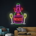 thumbnail image 1 of Handmadetneonsign Pop The Prosecco Led Sign, Pop The Prosecco Neon Light, Prosecco Neon Sign, 1 of 5