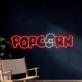 thumbnail image 1 of Handmadetneonsign Popcorn Neon Sign, Popcorn Neon Light, Popcorn Led Light, Popcorn Led Sign, Popcorn Movie Theater Room Wall Decor, Cinema Film Neon Light, Wall Décor, 1 of 3