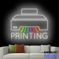 thumbnail image 1 of Handmadetneonsign Printing Neon Sign, Printer Led Sign, Printing Machine Wall Art Light, Office Home Wall Decor 78914, 1 of 5