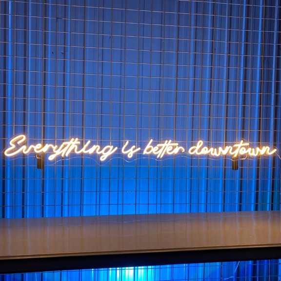 Handmadetneonsign Quotes Neon Sign, Motivational Quotes Wall Art Decor, Home Bar Pub Wall Decor