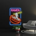 thumbnail image 1 of Handmadetneonsign Ramen Led Sign, Noodles Neon Sign, Wall Decor, Japanese Noodles Led Light, Custom, 1 of 5