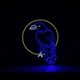 thumbnail image 1 of Handmadetneonsign Raven Neon Sign, Crow Neon Light, Raven Bird Led Light, Halloween Led Sign, 1 of 4