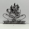 thumbnail image 1 of Handmadetneonsign Reading Book Metal Wall Art Light, Book Coffee Metal Sign Wall Decor, Coffee Store Metal Decor, 1 of 1