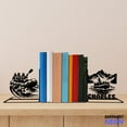 thumbnail image 1 of Handmadetneonsign River Rafting Metal Bookends, Rafting Boat Name Bookend, Water Sport Bookshelf Home Decor 76056, 1 of 4