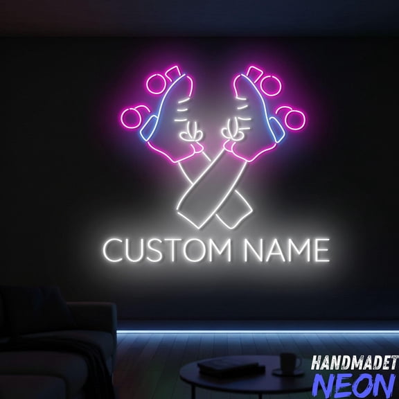 Handmadetneonsign Roller Skating Neon Sign, Skate Club Decor, Gift For Her