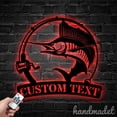 thumbnail image 1 of Handmadetneonsign Sailfish Metal Wall Art Light, Fish Sailfish Metal Sign Wall Decor, House Metal Decor 52837, 1 of 5