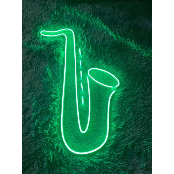 Handmadetneonsign Saxophone Led Sign, Saxophone Neon Sign, Instrument Neon Sign