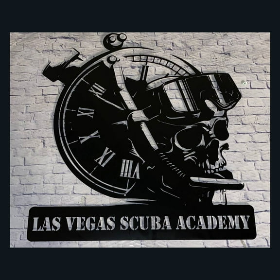 Handmadetneonsign Scuba Diving Metal Wall Art Light, Scuba Diving Metal Sign Wall Decor, Ocean Metal Decor