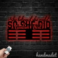 thumbnail image 1 of Handmadetneonsign She Believed She Could Metal Wall Art, Quote Metal Sign Wall Decor, Sport Metal Wall Decor, 1 of 5
