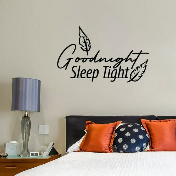 Handmadetneonsign Sleep Tight Words Metal Wall Art Light, Letters Quote Sayings Metal Sign Wall Decor, Home Metal Decor