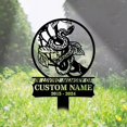 thumbnail image 1 of Handmadetneonsign Snake Memorial Metal With Stake, Yard Metal Name Sign Stake, Wild Life Metal Stake Decor 50619, 1 of 5