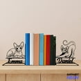 thumbnail image 1 of Handmadetneonsign Sphynx Cat Metal Bookends, Sphynx Cat Name Bookend, Cat Table Bookshelf Decor 045048, 1 of 4