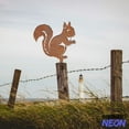 thumbnail image 1 of Handmadetneonsign Squirrel Metal Rusty Tree Stake, Animal Garden Tree Stake, Metal Tree Stake Decor 046006, 1 of 5