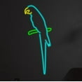 thumbnail image 1 of Handmadetneonsign Summer Tropical Parrot Island Paradise Lawn Decoration Outdoor LED Rope Light Neon Purple Bird Garden, Wall Décor, 1 of 5