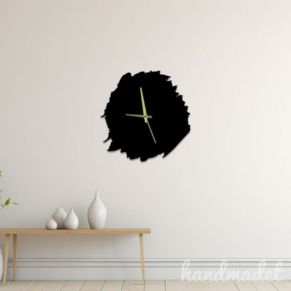 Handmadetneonsign Sunset Wall Clock Unique, Year Date Round Wall Clock, Text Oversize Wall Clock 55882