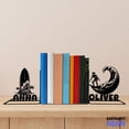 thumbnail image 1 of Handmadetneonsign Surf Board Metal Bookends, Surfer Name Bookend, Surfing Sport Table Sign, Bookshelf Home Decor 75957, 1 of 4