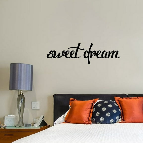 Handmadetneonsign Sweet Dream Words Metal Wall Art Light, Letters Quote Sayings Metal Sign Wall Decor, Home Metal Decor
