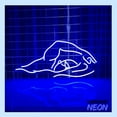 thumbnail image 1 of Handmadetneonsign Swimming Neon Sign, Swimming Neon Light, Swimming Pool Wall Art, Swimmer Wall Decor 80028, 1 of 5