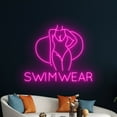 thumbnail image 1 of Handmadetneonsign Swimwear Neon Sign, Fashion Store Clothes Led Sign, Swimwear Store Neon Sign, 1 of 5