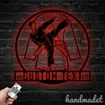 thumbnail image 1 of Handmadetneonsign Taekwondo Metal Wall Art, Taekwondo Metal Sign Wall Decor, Martial Arts Metal Decor, 1 of 5