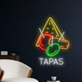 thumbnail image 1 of Handmadetneonsign Tapas Spain Neon Sign, Tapas Led Art Decor, Spain Food Restaurant Wall Decor, 1 of 5