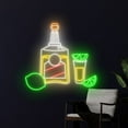 thumbnail image 1 of Handmadetneonsign Tequila Led Sign, Tequila Neon Light, Tequila Cocktail Neon Sign, Wine Bar Pub, 1 of 5