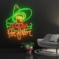thumbnail image 1 of Handmadetneonsign Tequila Por Favor Neon Sign, Tequila LED Sign, Tequila Neon Light, Wine LED Light, 1 of 5
