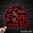 thumbnail image 1 of Handmadetneonsign Torii Gate Karate Metal Wall Art Light, Karate Metal Sign Wall Decor, Karate Metal Decor, 1 of 5