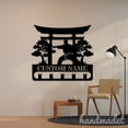 thumbnail image 1 of Handmadetneonsign Torii Gate Medal Hanger Metal Wall Art Light, Martial Arts Metal Sign Wall Decor, Martial Arts Metal Decor, 1 of 5