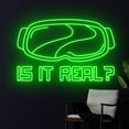 thumbnail image 1 of Handmadetneonsign VR Games Neon Sign, Virtual Reality Led Sign, Game Player Led Lights, VR Neon, 1 of 5