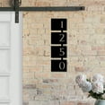 thumbnail image 1 of Handmadetneonsign Vertical Rosedale House Number, Vertical Rosedale Home Number Metal Wall Sign 63890, 1 of 5