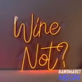 thumbnail image 1 of Handmadetneonsign Wine Neon Sign, Wine LED Wall Light for Bar Pub Decor, Party Decoration 135300, 1 of 5