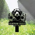 thumbnail image 1 of Handmadetneonsign Wirehaired Pointing Griffon Memorial Metal With Stake, Dog Metal Name Sign Stake, Dog Metal Stake Decor 54602, 1 of 5