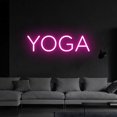 thumbnail image 1 of Handmadetneonsign Yoga Neon Sign, Yoga Led Sign, Yoga Led Lights, Gift Neon Sign, Custom Neon Sign, Yoga Room Decor, Yoga Signs, Wall Décor, 1 of 5