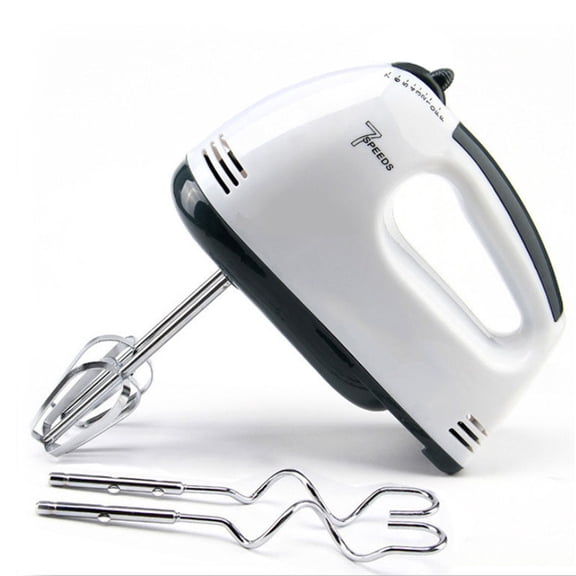 Handmixer Electric Handheld - 7 Speed Portable Kitchen Mixer Electric with 4Stainless Steel Accessories Whisk, Food Beater for Whipping Mixing Cookies Cakes Eggs Dough