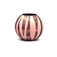 thumbnail image 1 of Handpainted Glass Vase for Flowers||Painted Glass Round Bubble Vase||Interior Design Home Room Decor||Table vase 6 inch, 1 of 2