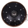 thumbnail image 1 of Handpan Drum Sets Classic Black 22inch Handmade 12notes Handpan for Professional Performance, 1 of 6