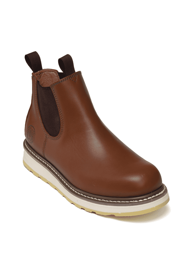 Chelsea Work Boots For Men 6 inch Soft Toe Water Resistant Work Boots H84985EE Size 10.5