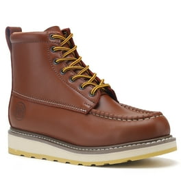 Iron Age Men s Groundbreaker External Met Guard Steel Toe 6 Work Boots Walmart