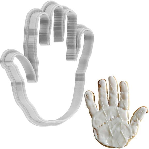 Handprint Cookie Cutter 4 Inch Made in USA by WONDERTORY