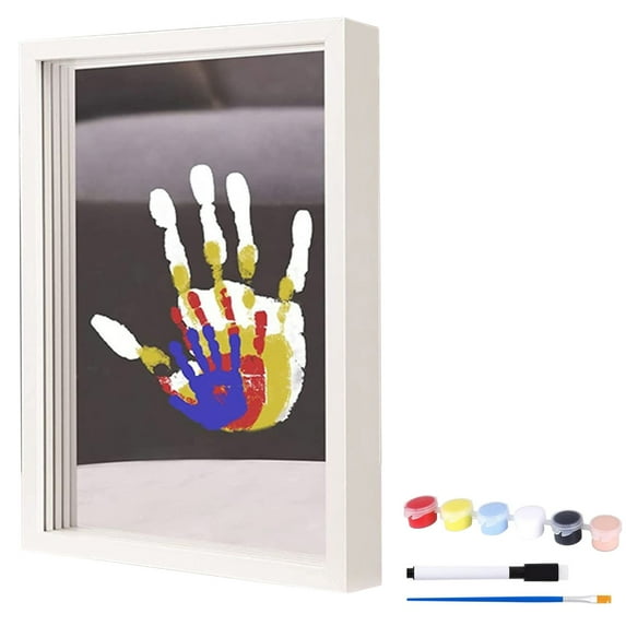 Handprint Frame Casting Keepsake Kit for Couples Family DIY Craft with Base Display Art