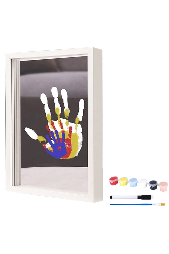 Handprint Frame Hand Casting Kit Couples With Base Kit DIY Craft Keepsake Family Handprint Kit5ml Apron for Kids Arts And Crafts Arts And Crafts for Kids Ages 2-4 Easter Diy Crafts for Kids Ages 4-8