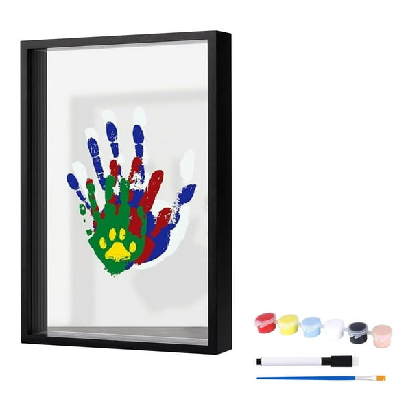 Handprint Frame Hand Casting Kit Couples with Base for DIY Craft Keepsake Family Memory Creation