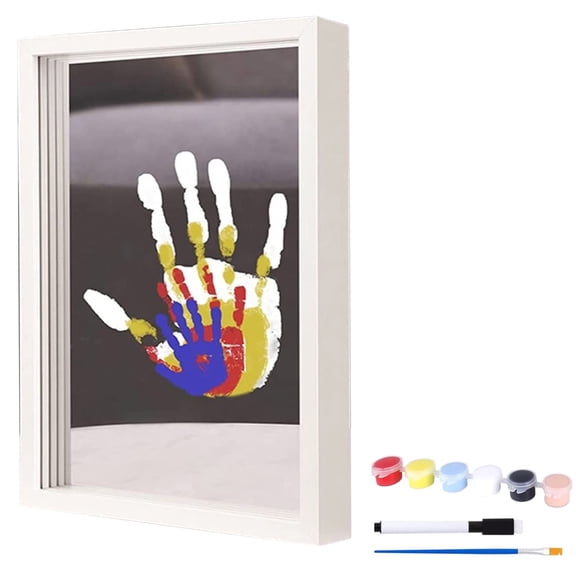 Arts & Crafts DIY Handprint Frame Casting Kit for Couples with Base Family Keepsake Craft Kit 5ml