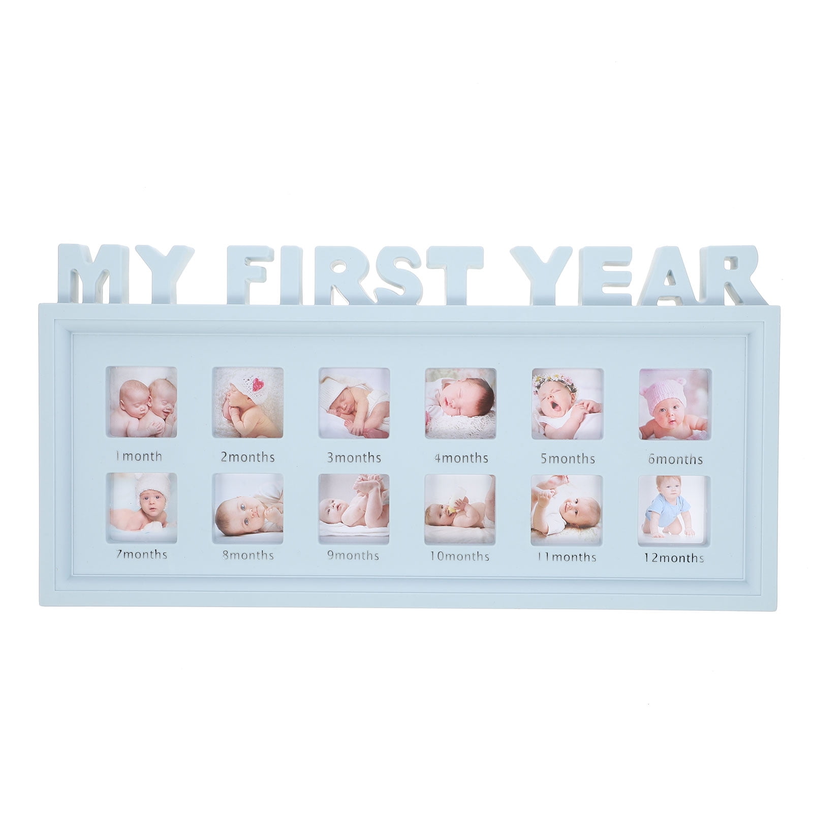 Handprint Mud Photo Frame Baby Growth Record Decor Thick Cardboard Backboard Newborn