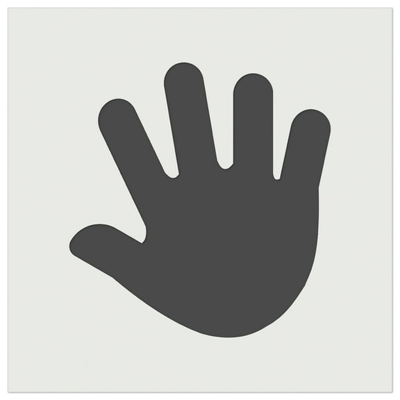 Handprint Solid DIY Cookie Wall Craft Stencil - 11.5 Inch