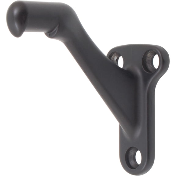 Handrail Bracket, Matte Black by Stone Harbor Hardware