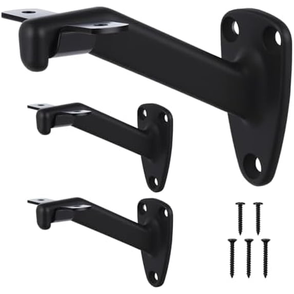 Handrail Stair Brackets, Heavy Duty Hand Rail Bracket for Stairways ...