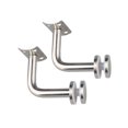Library Ladder Railing Handrail Stair Fixing Holders Glass Clamp Support Hardware for ...
