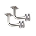 Library Ladder Railing Handrail Stair Fixing Holders Glass Clamp Support Hardware for ...